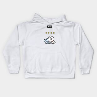 bt21 bts exclusive design 8 Kids Hoodie